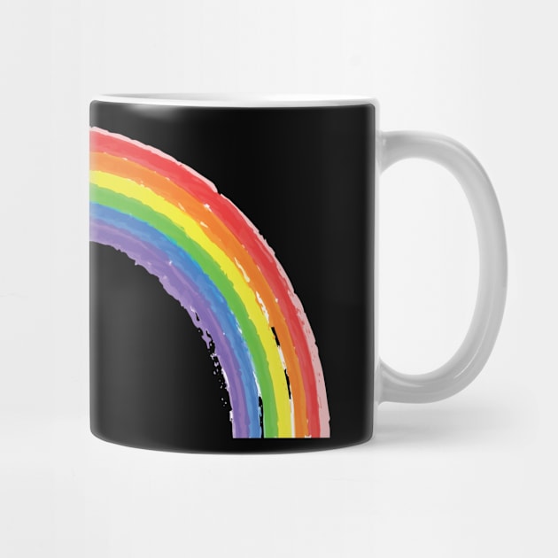 Hand Painted Rainbow by tropicalteesshop